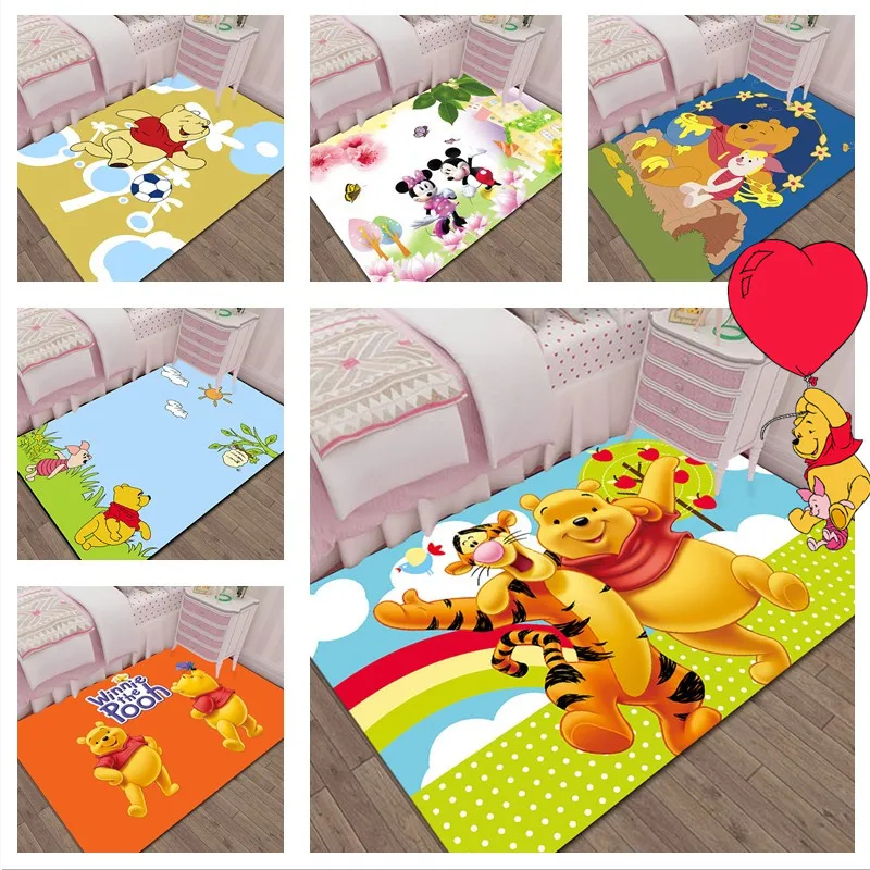 Disney Winnie the Pooh Baby Playmat Carpets for Living Room Bedroom Bedside Carpets Non-slip Bathroom Floor Mats Home Decor
Disney Winnie the Pooh Baby Playmat Carpets for Living Room Bedroom Bedside Carpets Non-slip Bathroom Floor Mats Home Decor