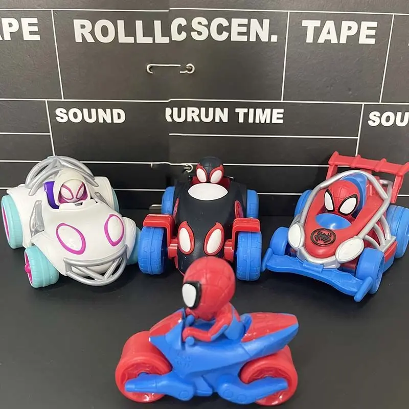 15cm Marvel Spidey Kids Toys Car Action Figure Spider Man Return Force Inertial Sliding Vehicle Model Children Toys Gift
15cm Marvel Spidey Kids Toys Car Action Figure Spider Man Return Force Inertial Sliding Vehicle Model Children Toys Gift