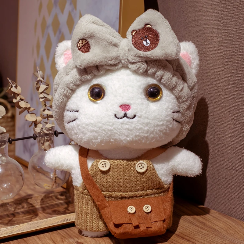 27cm Lovely Cat Lalafanfan Duck Cartoon Plush Toy with Clothes Soft Hold Pillow Stuffed Doll Birthday Gift for Children Girls
27cm Lovely Cat Lalafanfan Duck Cartoon Plush Toy with Clothes Soft Hold Pillow Stuffed Doll Birthday Gift for Children Girls