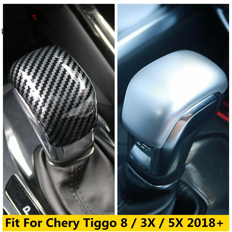 Carbon Fiber Car Gear Lever Shift Knob Handle Decoration Cover Trim For Chery Tiggo 8 / 3X / 5X 2018 - 2021 Accessories Interior
Carbon Fiber Car Gear Lever Shift Knob Handle Decoration Cover Trim For Chery Tiggo 8 / 3X / 5X 2018 - 2021 Accessories Interior