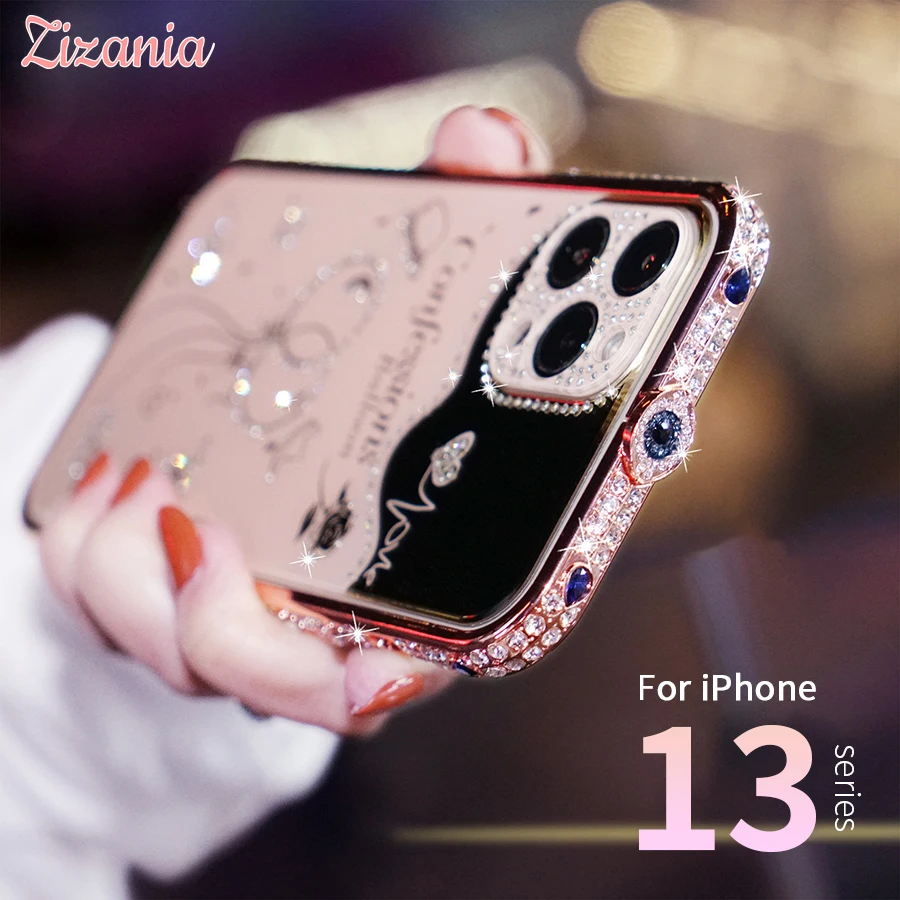 Luxury Shiny Demon Eye Rhinestones Inlay Phone Case For iPhone 13 12 11 Pro Max SE 2020 X XR XS 7 8 Plus Shockproof Cover Women
Luxury Shiny Demon Eye Rhinestones Inlay Phone Case For iPhone 13 12 11 Pro Max SE 2020 X XR XS 7 8 Plus Shockproof Cover Women