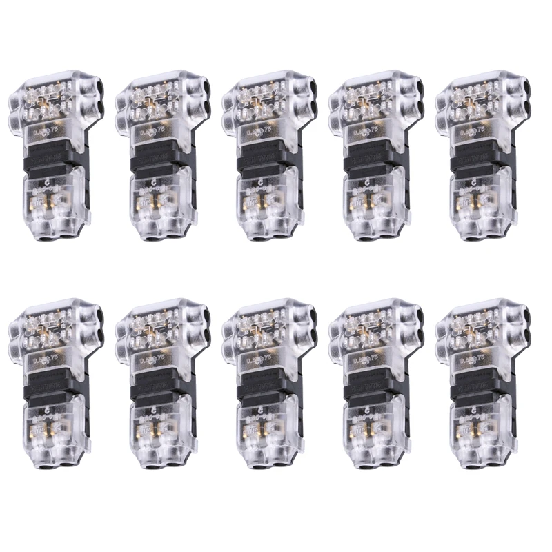 Best 10PCS T Type Quick Connection Cable Terminal Fixed Bracket T Universal Wire Cable Connectors Home Connection Terminals
Best 10PCS T Type Quick Connection Cable Terminal Fixed Bracket T Universal Wire Cable Connectors Home Connection Terminals