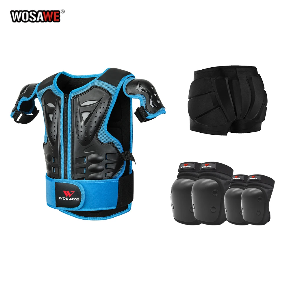 WOSAWE Kids Body Armor Suits 4-12 years old child Motorcycle Vest Child Motorcycle Armor Gear Set Ourdoor Dirt Bike Skating
WOSAWE Kids Body Armor Suits 4-12 years old child Motorcycle Vest Child Motorcycle Armor Gear Set Ourdoor Dirt Bike Skating