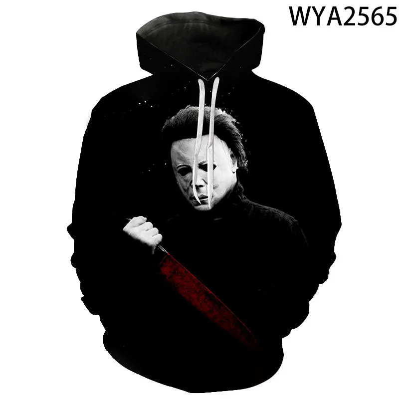 Spring And Fall Hoodies Men Women Children 3D Printed Streetwear Michael Myers Sweatshirts Streetwear Boy Girl Kids Tops
Spring And Fall Hoodies Men Women Children 3D Printed Streetwear Michael Myers Sweatshirts Streetwear Boy Girl Kids Tops