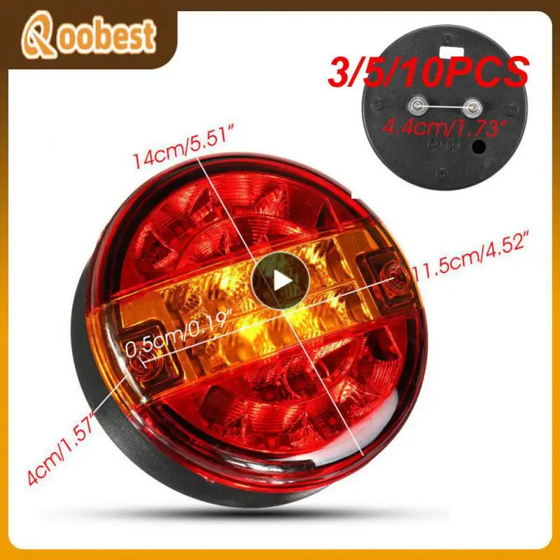 3/5/10PCS 12v 24v Super Bright Rear Brake Light Waterproof 20-led Tail Light Universal Turn Signal Lamp Car Accessories
3/5/10PCS 12v 24v Super Bright Rear Brake Light Waterproof 20-led Tail Light Universal Turn Signal Lamp Car Accessories