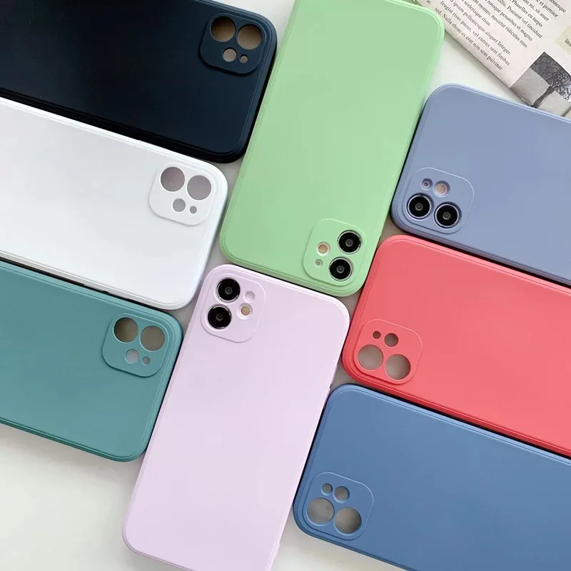Luxury Liquid Silicone Case For iPhone 11 13 12 Pro Xs Max Case Cover For iPhone X Xr 8 7 Plus 6 6s Soft Camera Protection Cases
Luxury Liquid Silicone Case For iPhone 11 13 12 Pro Xs Max Case Cover For iPhone X Xr 8 7 Plus 6 6s Soft Camera Protection Cases