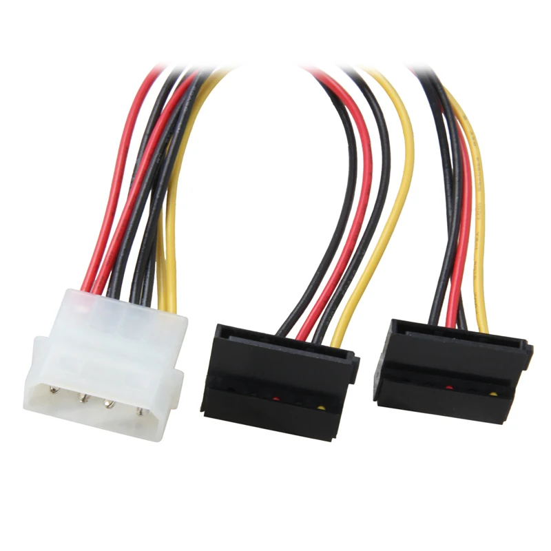 8-дюймовый кабель Molex с 4-контактным штекером на прямоугольный 2x SATA Power 15-контактный 90-градусный Y-разветвитель адаптер кабель, ATX 12 В/5 В и HDD/SSD
8-дюймовый кабель Molex с 4-контактным штекером на прямоугольный 2x SATA Power 15-контактный 90-градусный Y-разветвитель адаптер кабель, ATX 12 В/5 В и HDD/SSD