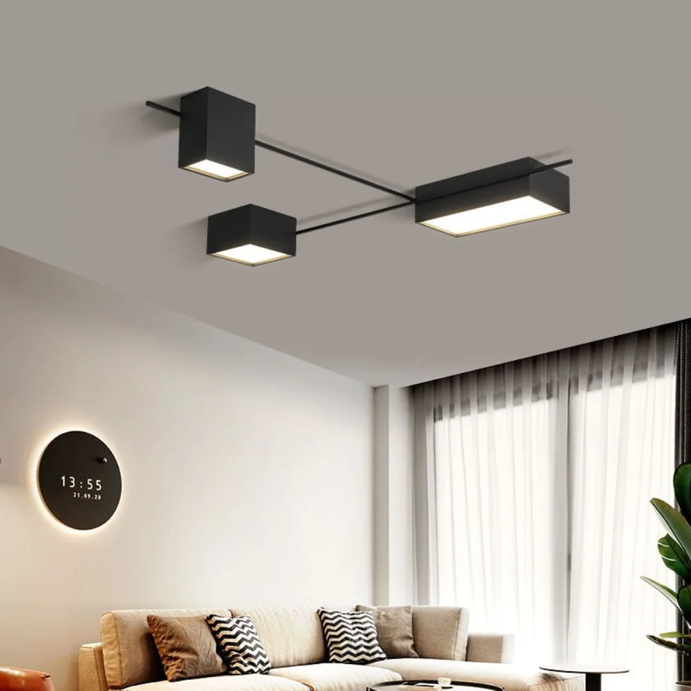 Modern Simple Black/White LED Ceiling Light For Dining Living Room Bedroom Kitchen Ceiling Lamp Home Deco Creative Panel Lamps
Modern Simple Black/White LED Ceiling Light For Dining Living Room Bedroom Kitchen Ceiling Lamp Home Deco Creative Panel Lamps