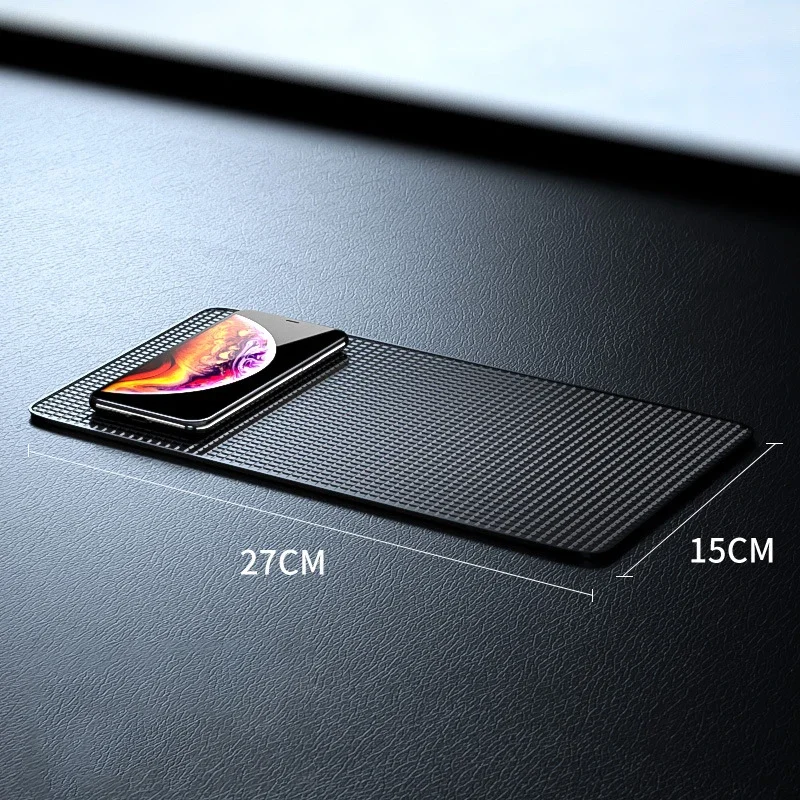 Противоскользящий резиновый коврик для приборной панели автомобиля, универсальный нескользящий автомобильный волшебный клейкий коврик для приборной панели, клейкий коврик для телефонов, солнцезащитных очков, ключей
Противоскользящий резиновый коврик для приборной панели автомобиля, универсальный нескользящий автомобильный волшебный клейкий коврик для приборной панели, клейкий коврик для телефонов, солнцезащитных очков, ключей