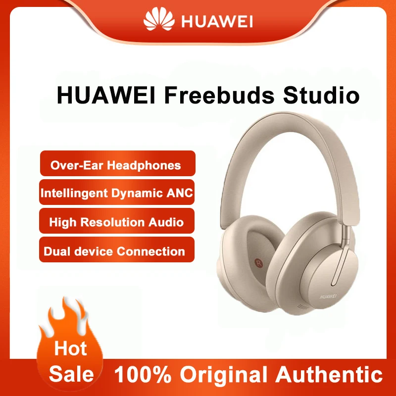 Huawei Freebuds Studio Bluetooth Audiophile Headphones Wireless TWS HI-FI ANC Type C Gaming Headset With Microphone Earphone
Huawei Freebuds Studio Bluetooth Audiophile Headphones Wireless TWS HI-FI ANC Type C Gaming Headset With Microphone Earphone