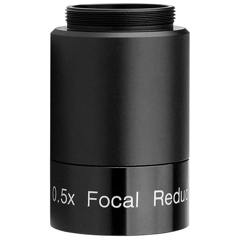 0.5X Focal Reducer +Telescope 1.25 Inch C Mount Adapter Green Coated for Telescope Astrophotography Astronomy
0.5X Focal Reducer +Telescope 1.25 Inch C Mount Adapter Green Coated for Telescope Astrophotography Astronomy