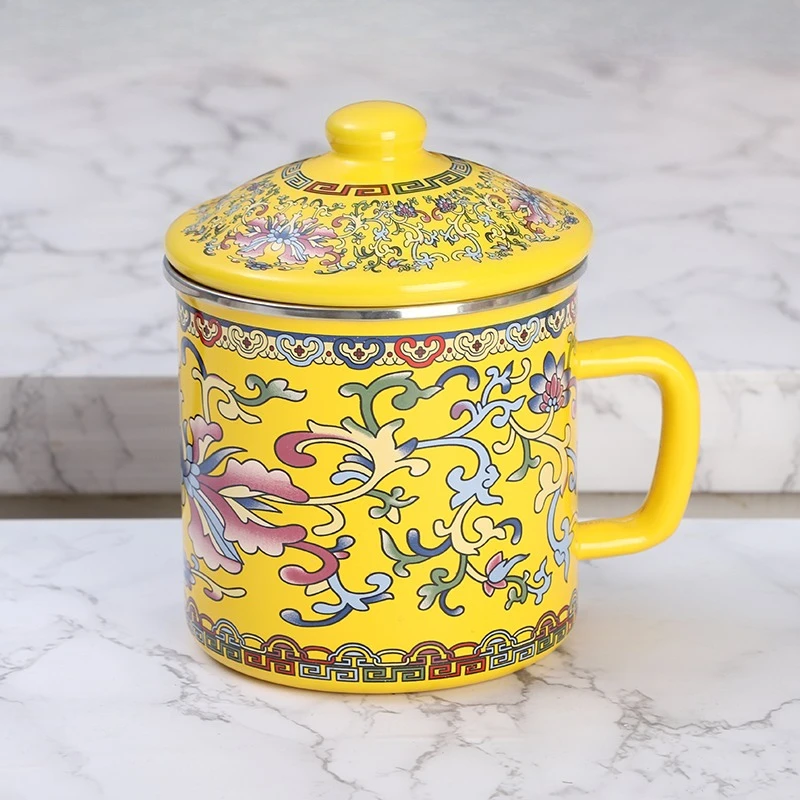 Персонализированная эмалированная чашка ZhonestlyK
Персонализированная эмалированная чашка ZhonestlyK