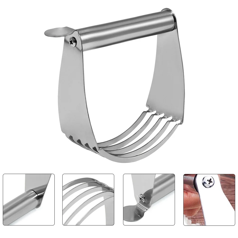 Pastry Blender Doughscraper Stainless Hand Steel Mixer Chef Bench Pie Flourbutter Utensils Kitchen Duty Heavy Bread Tools Baking
Pastry Blender Doughscraper Stainless Hand Steel Mixer Chef Bench Pie Flourbutter Utensils Kitchen Duty Heavy Bread Tools Baking