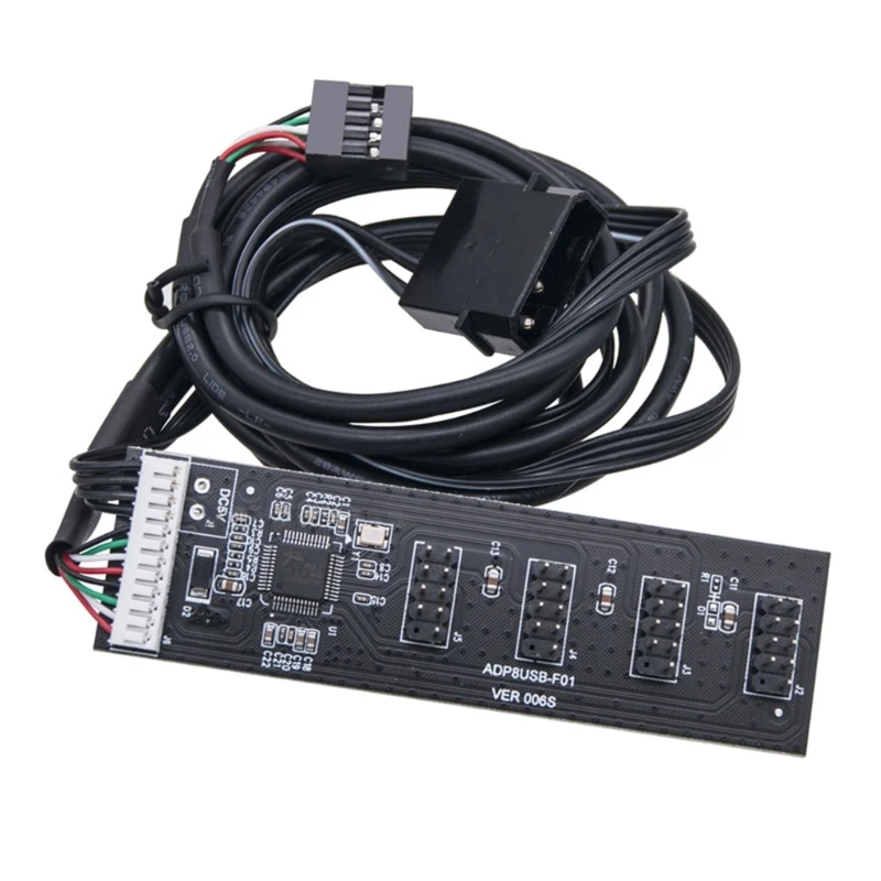 Материнская плата, 9-контактный USB-разъем, штекер от 1 до 4, Удлинительный шнур, адаптер для усилителя порта Y98A
Материнская плата, 9-контактный USB-разъем, штекер от 1 до 4, Удлинительный шнур, адаптер для усилителя порта Y98A