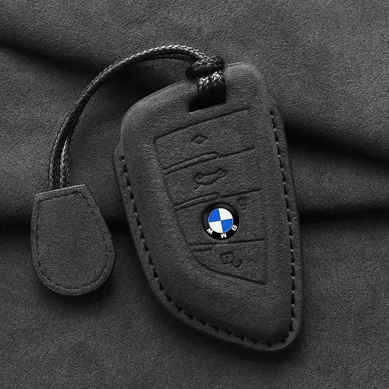 Leather car key case For BMW X1 X3 X5 X6 X7 F20 F15 F16 F48 G20 G30 G01 G02 G05 G11 G32 1 3 7 Series Keychain Suede Accessories
Leather car key case For BMW X1 X3 X5 X6 X7 F20 F15 F16 F48 G20 G30 G01 G02 G05 G11 G32 1 3 7 Series Keychain Suede Accessories