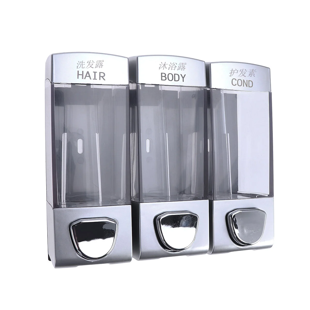1Pc 3 Outlets Pressing Shampoo Pump Hair Conditioner Storage Soap Dispenser for Toilet Kitchen
1Pc 3 Outlets Pressing Shampoo Pump Hair Conditioner Storage Soap Dispenser for Toilet Kitchen