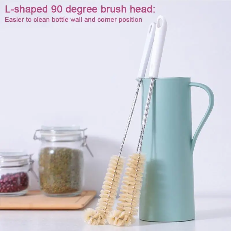 Long Handle Right Angle Cleaning Brush Water Cup Kettle Big Bottle Cleaning Equipment Home Cup With Cleaning Brush
Long Handle Right Angle Cleaning Brush Water Cup Kettle Big Bottle Cleaning Equipment Home Cup With Cleaning Brush