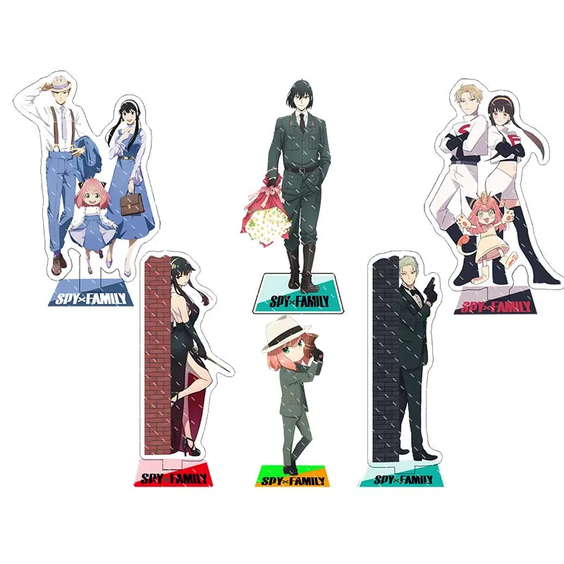 15CM Anime SPY×FAMILY Character Model Twilight Acrylic Stands Yor Forger Anya Forger Figure Model Plate Desk Decor Standing Sign
15CM Anime SPY×FAMILY Character Model Twilight Acrylic Stands Yor Forger Anya Forger Figure Model Plate Desk Decor Standing Sign