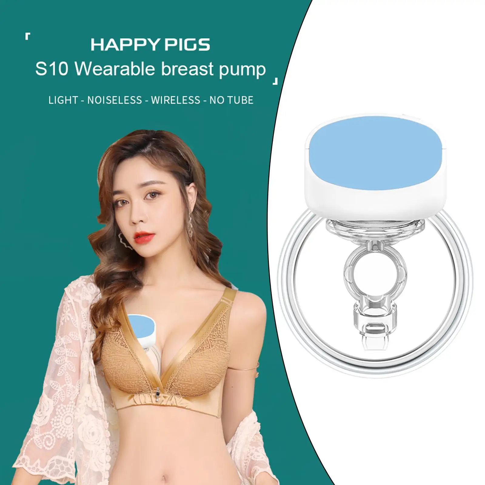 Electric Breast Pump Hands-Free Automatic Comfort USB Chargable Breast Pumps Wearable Electric Breastpump for Women
Electric Breast Pump Hands-Free Automatic Comfort USB Chargable Breast Pumps Wearable Electric Breastpump for Women