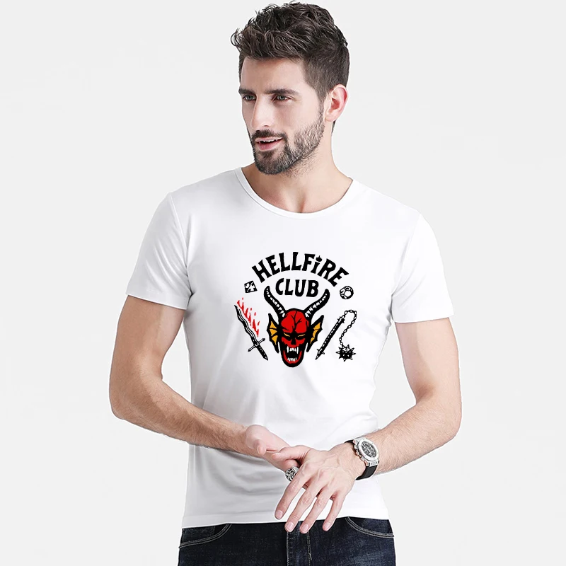 2022 New Men's Women's T-shirt Tops American Drama Stranger Things 4 Printed Short-sleeved Bottoming Shirts
2022 New Men's Women's T-shirt Tops American Drama Stranger Things 4 Printed Short-sleeved Bottoming Shirts