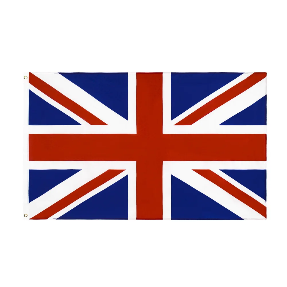 Polyester Cloth Screen Printing UK Flag 90*150cm The Flag of The United Kingdom of Great Britain Garage Flag Racing Flag
Polyester Cloth Screen Printing UK Flag 90*150cm The Flag of The United Kingdom of Great Britain Garage Flag Racing Flag