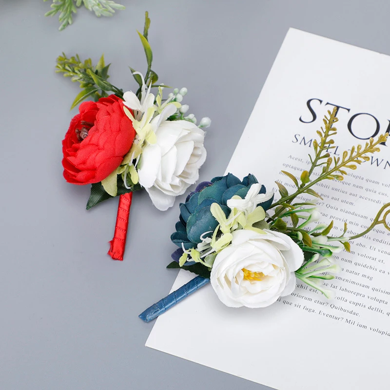 Groom Brooch Flowers Artificial Roses Bridesmaid Bracelet Wedding Accessories Wedding Boutonniere
Groom Brooch Flowers Artificial Roses Bridesmaid Bracelet Wedding Accessories Wedding Boutonniere