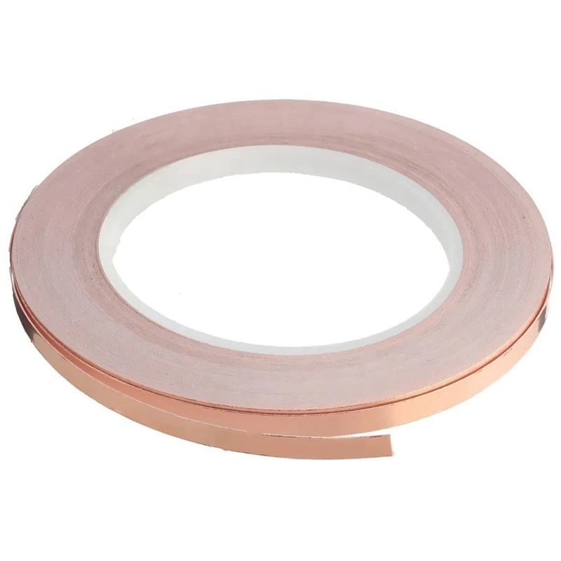 Single-Sided Adhesive Copper Foil Tape Self-Adhesive Shielding Tape Anti-Interference Tape For Guitar
Single-Sided Adhesive Copper Foil Tape Self-Adhesive Shielding Tape Anti-Interference Tape For Guitar