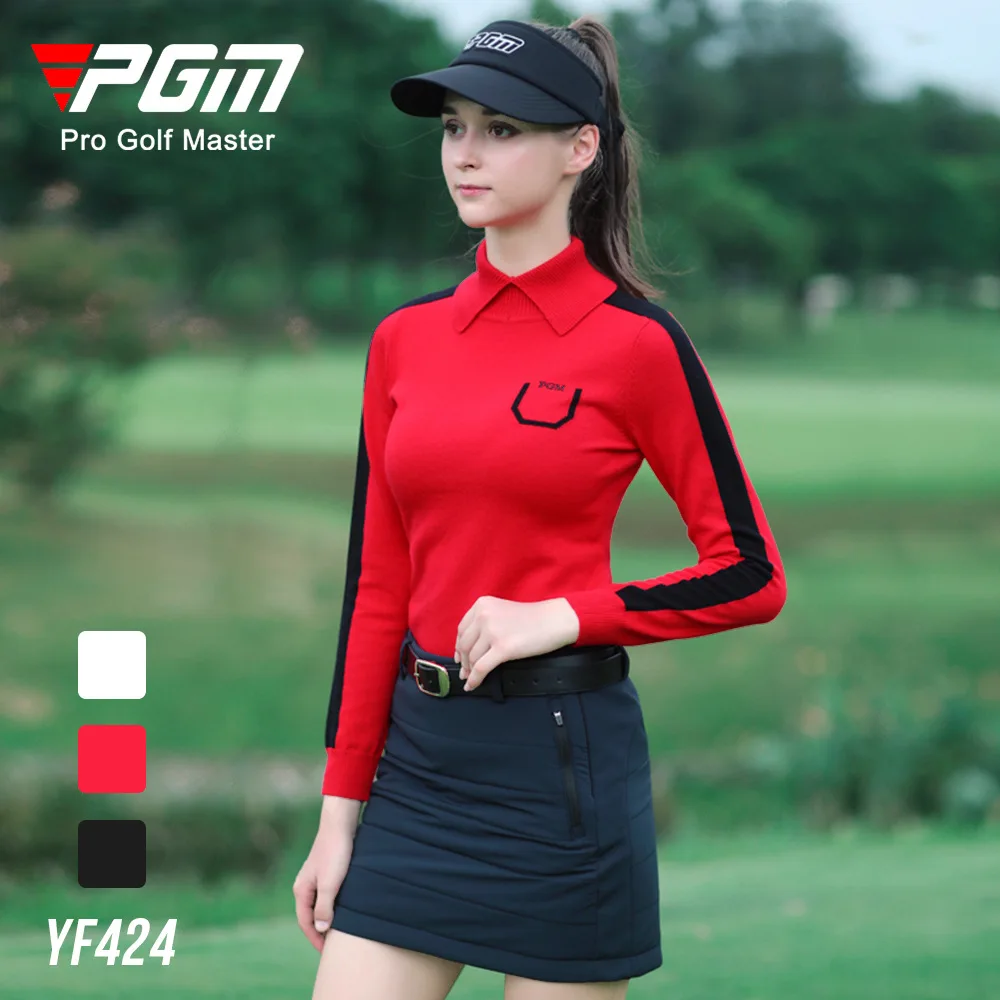 PGM Fall/Winter Golf Clothing Women's Long Sleeve Sweater Winterproof Warm Mercerized Wool
PGM Fall/Winter Golf Clothing Women's Long Sleeve Sweater Winterproof Warm Mercerized Wool