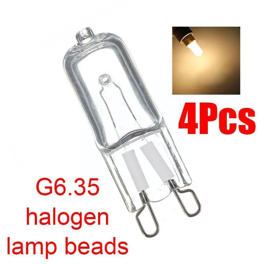 4PCS 50W 12V Halogen G6.35 Dimmable Clear Capsule Light High UV Stop Lamp Temperature Inserted Bulb With Lighting Ondoor Bu T6H8
4PCS 50W 12V Halogen G6.35 Dimmable Clear Capsule Light High UV Stop Lamp Temperature Inserted Bulb With Lighting Ondoor Bu T6H8