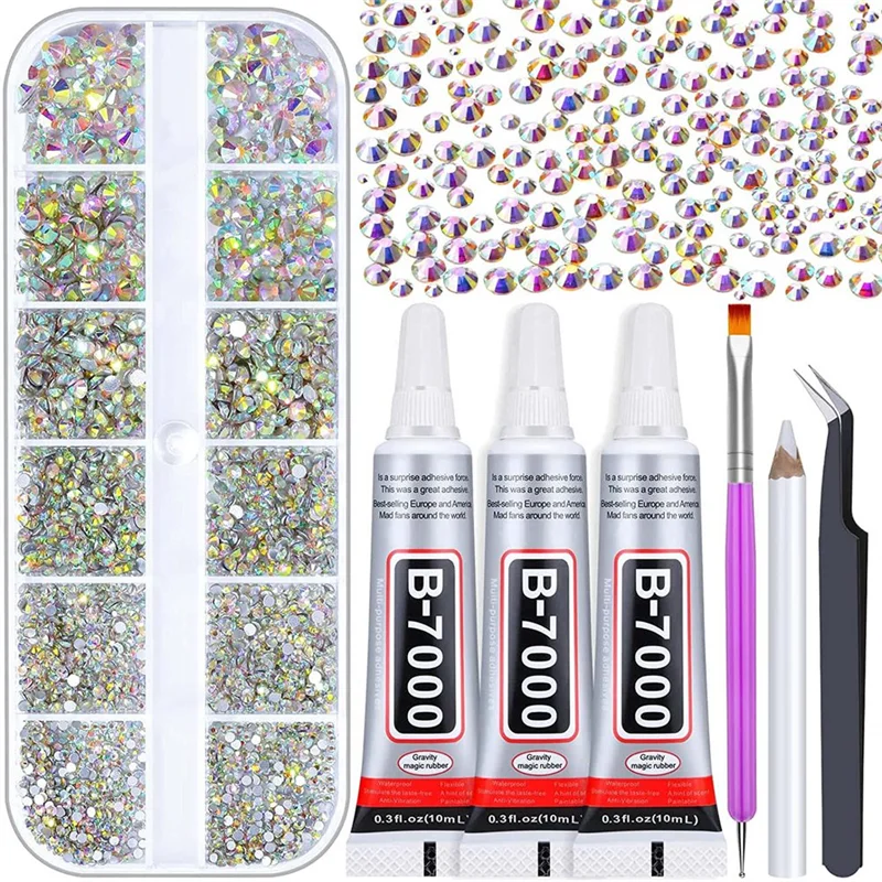 B7000 Adhesive Glue for Craft,With Dotting Tools Clear Craft Glue for Clothes Fabric Shoes Jewelry Making Makeup
B7000 Adhesive Glue for Craft,With Dotting Tools Clear Craft Glue for Clothes Fabric Shoes Jewelry Making Makeup