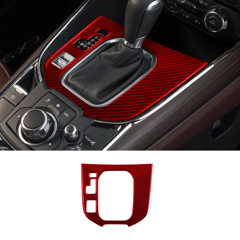 Car Gear Shift Panel Frame Cover For Mazda CX-9 2016-2020 Car Interior Accessories Carbon Fiber Sticker 
Car Gear Shift Panel Frame Cover For Mazda CX-9 2016-2020 Car Interior Accessories Carbon Fiber Sticker