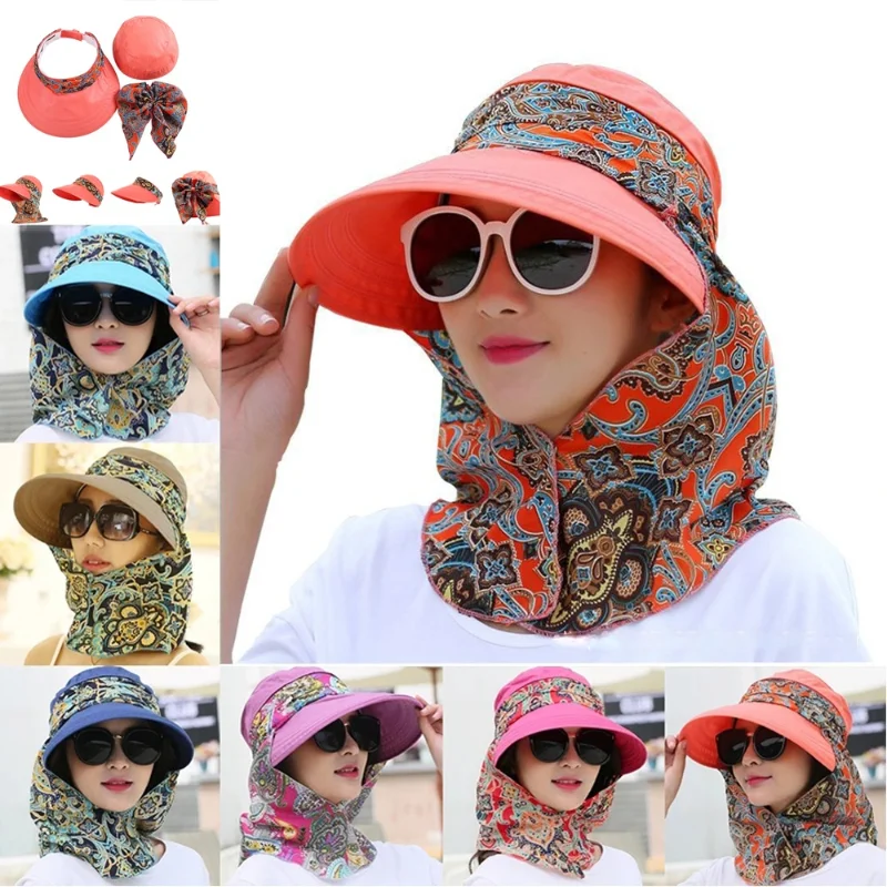 Women Summer Outdoor Anti-UV Sun Hats Ponytail Wide Brim Floral Print Panama Visor Cap Fashion Foldable Beach Hat
Women Summer Outdoor Anti-UV Sun Hats Ponytail Wide Brim Floral Print Panama Visor Cap Fashion Foldable Beach Hat