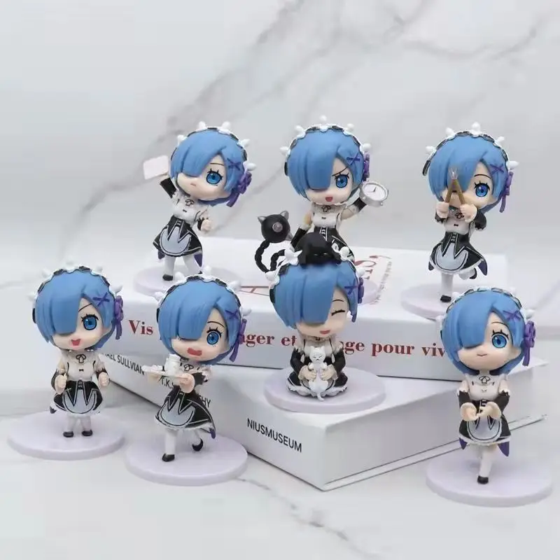 9.5CM Anime Re:Life In A Different World From Zero Q ver. Rem action figure maid outfit kawaii figurine PVC Collection Model Toy
9.5CM Anime Re:Life In A Different World From Zero Q ver. Rem action figure maid outfit kawaii figurine PVC Collection Model Toy