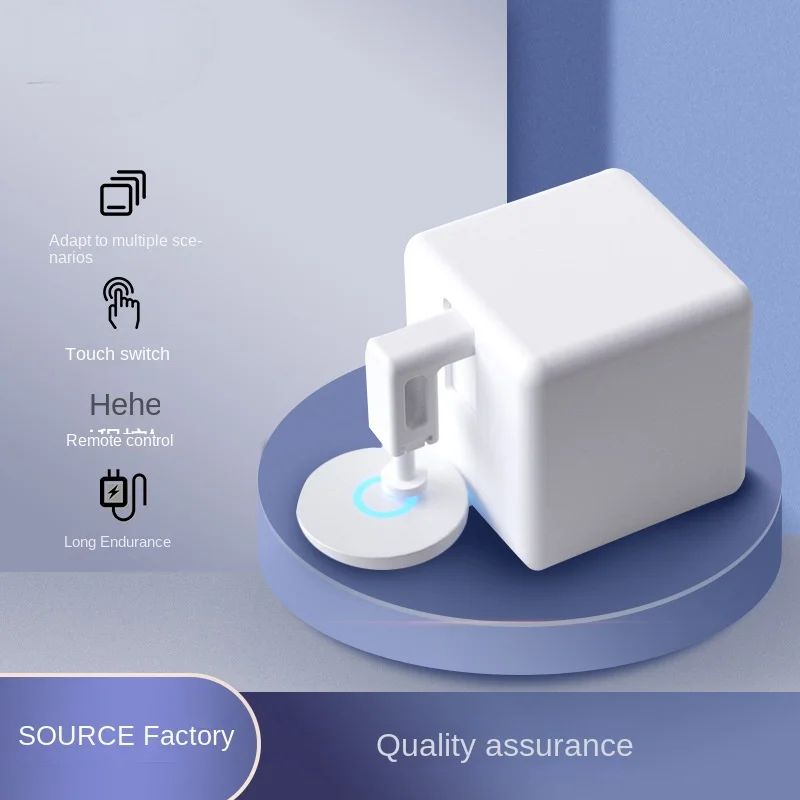 Remote Control light switch button Tuya smart home Bluetooth mini robot app remote timing voice control wireless switch light
Remote Control light switch button Tuya smart home Bluetooth mini robot app remote timing voice control wireless switch light