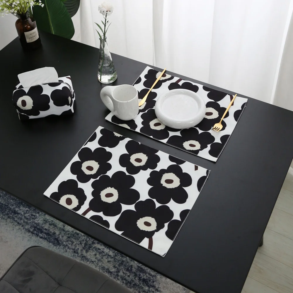 Thickened Table Mat Double Layer Double-layer Thickening Waterproof Plate Mat Poppy Flower Heat Insulation Mat Tableware Mat
Thickened Table Mat Double Layer Double-layer Thickening Waterproof Plate Mat Poppy Flower Heat Insulation Mat Tableware Mat