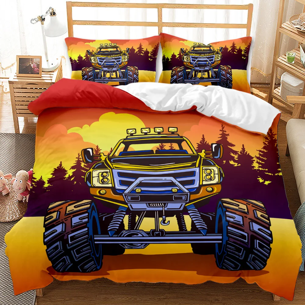 Off-road Vehicl Duvet Cover Queen King Size Comforter Covers Soft Quilt Cover 2/3PCS Bedding Set 150×200cm And Pillowcase
Off-road Vehicl Duvet Cover Queen King Size Comforter Covers Soft Quilt Cover 2/3PCS Bedding Set 150×200cm And Pillowcase