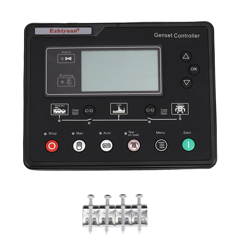 SL6120U AMF Generator Set Controller LCD Automatic Start Genset Ats Control Box Terminal Charge Panel Alternator Part 6120
SL6120U AMF Generator Set Controller LCD Automatic Start Genset Ats Control Box Terminal Charge Panel Alternator Part 6120