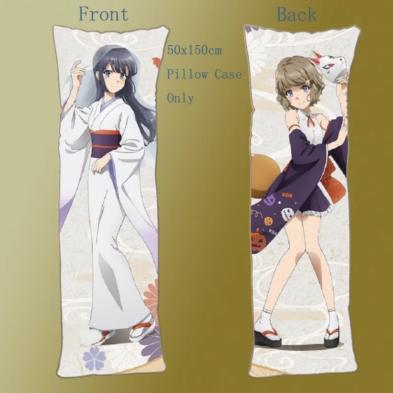 Anime Dakimakura Body Pillow Case Rascal Does Not Dream of Bunny Girl Senpai Koga Tomoe cover Home Decoration Accessories 
Anime Dakimakura Body Pillow Case Rascal Does Not Dream of Bunny Girl Senpai Koga Tomoe cover Home Decoration Accessories