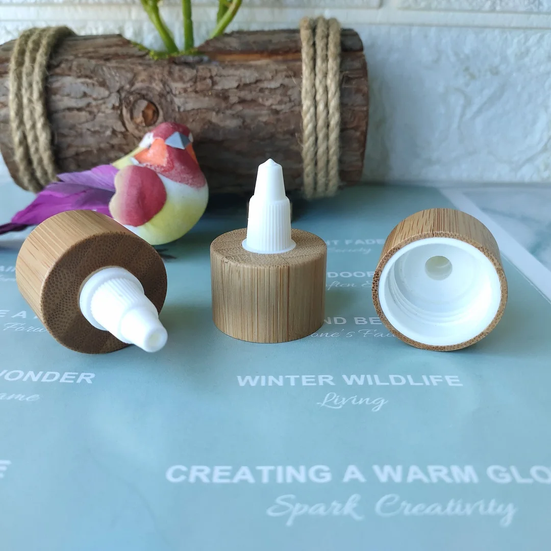 25pcs/Lot 24/410 Neck Size Natural Bamboo Twist Off Cap for 30/50/60/120/250ml Unicorn E Liquid Bottle Dispensing Caps Cover Lid
25pcs/Lot 24/410 Neck Size Natural Bamboo Twist Off Cap for 30/50/60/120/250ml Unicorn E Liquid Bottle Dispensing Caps Cover Lid