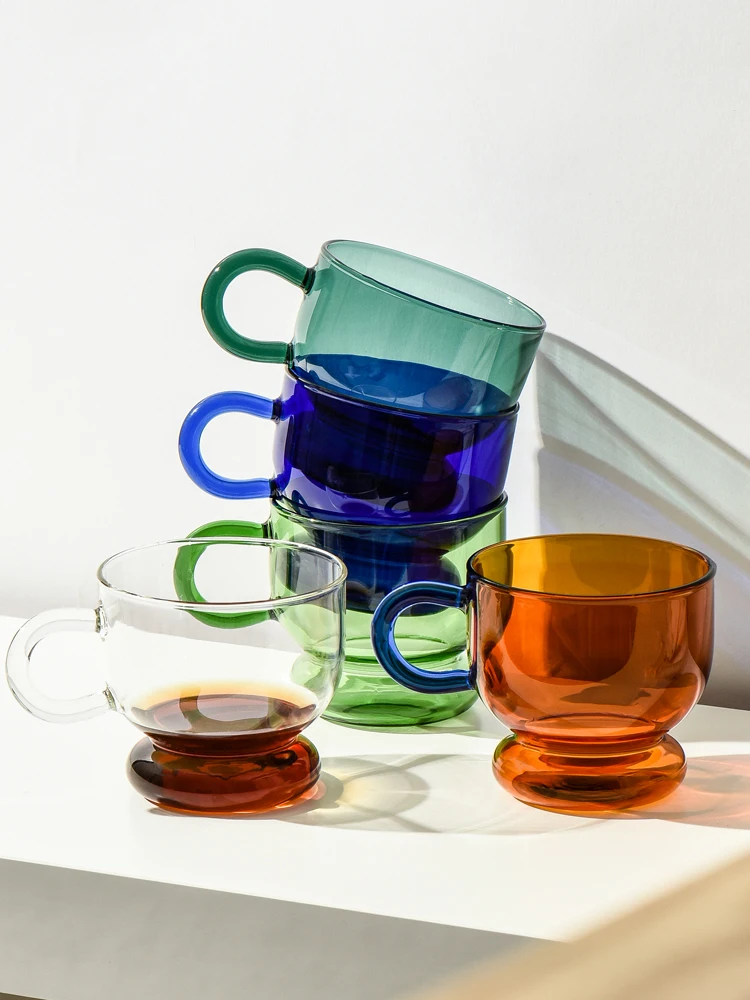 Nordic Drinkware Set Reusable Glass Cup Couples Heat-Resistant Cute Water Cup Decorative Flower Tea Mug Coffee Cup Ins Popular
Nordic Drinkware Set Reusable Glass Cup Couples Heat-Resistant Cute Water Cup Decorative Flower Tea Mug Coffee Cup Ins Popular