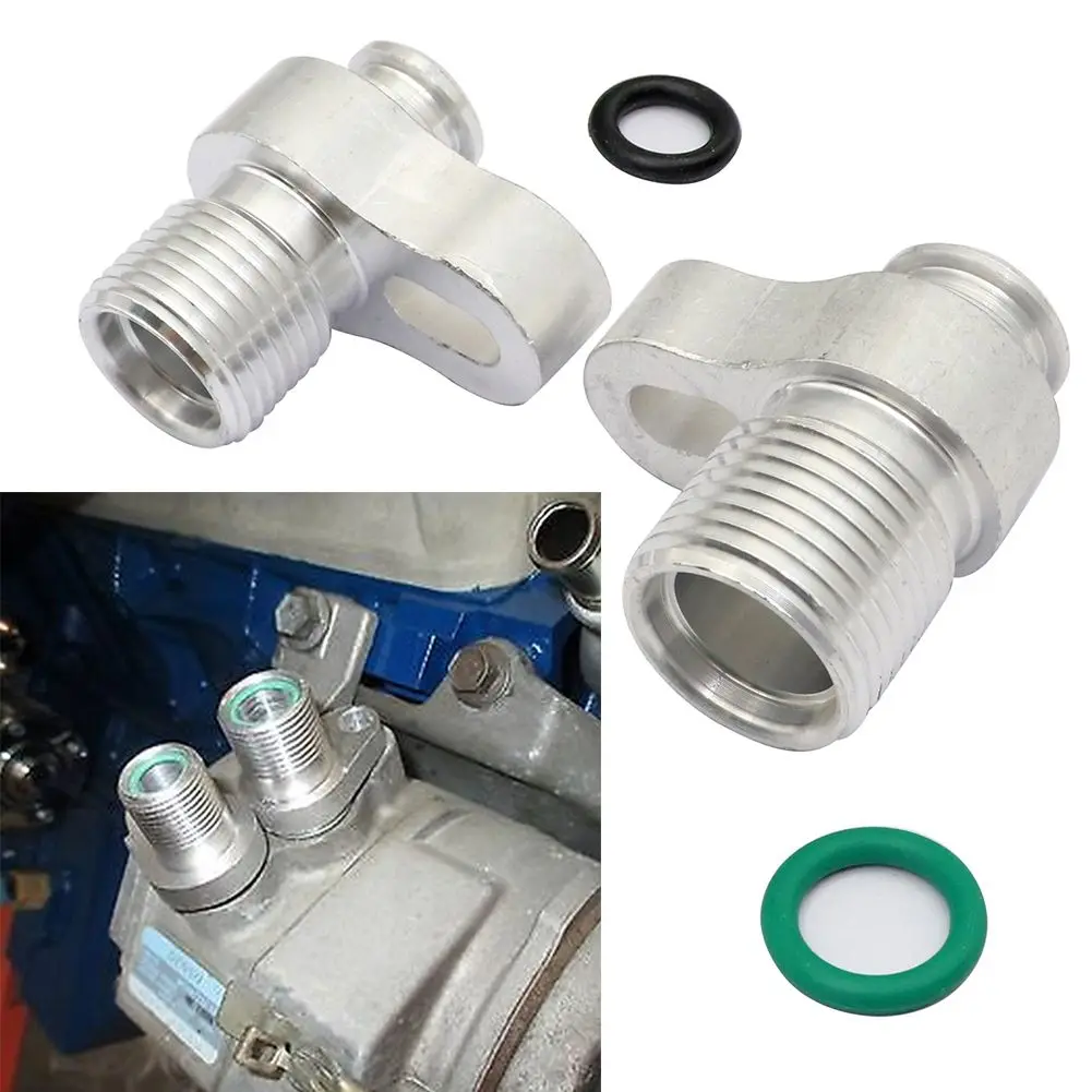 Adapters Air Compressors 2pcs Aluminum Auto Accessories Car A/C Compressor Cooling System For 10S17F&10S20F LS
Adapters Air Compressors 2pcs Aluminum Auto Accessories Car A/C Compressor Cooling System For 10S17F&10S20F LS