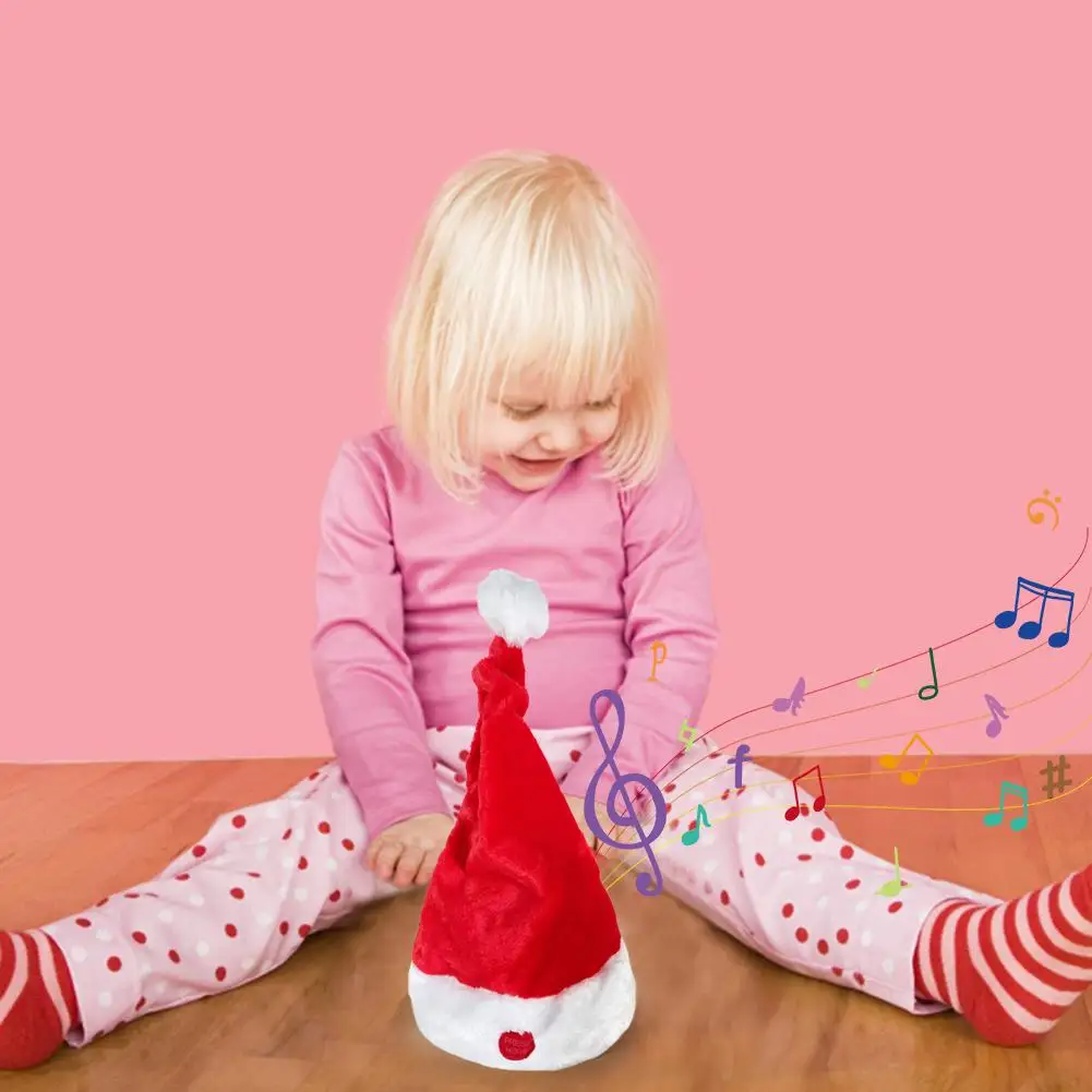 Swing Christmas Hat Electric Cap for Festival Party Props Creative Decoration Effectively Create Festival Atmosphere
Swing Christmas Hat Electric Cap for Festival Party Props Creative Decoration Effectively Create Festival Atmosphere