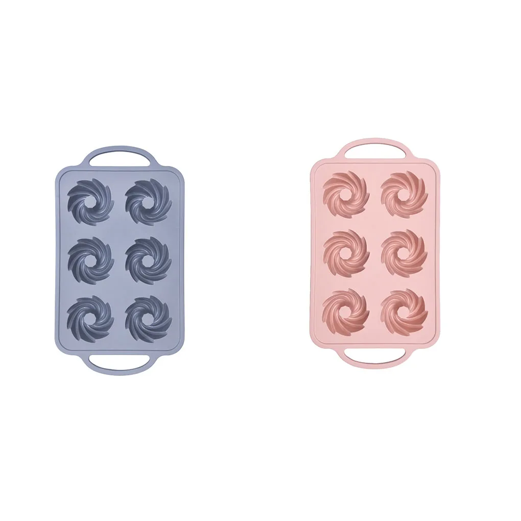 Силиконовая форма для выпечки тортов, 6 ячеек
Силиконовая форма для выпечки тортов, 6 ячеек