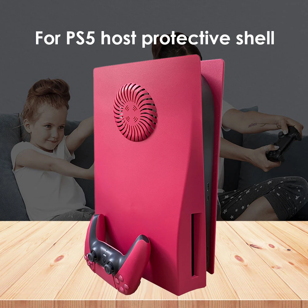 Hollow Game Console Protection Supplies Anti-collision Game Console Panel Cases Abs Material Perfect Fit for Ps5 Host Cd Version
Hollow Game Console Protection Supplies Anti-collision Game Console Panel Cases Abs Material Perfect Fit for Ps5 Host Cd Version