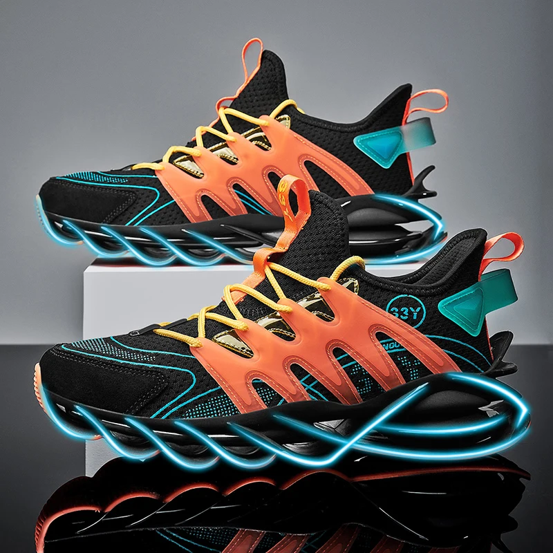 QZHSMY Men's Sneakers Running Shoes Fashion New Male Casual Gym Shoes Summer Leisure Breathable Shoes Man Zapatillas Hombre
QZHSMY Men's Sneakers Running Shoes Fashion New Male Casual Gym Shoes Summer Leisure Breathable Shoes Man Zapatillas Hombre
