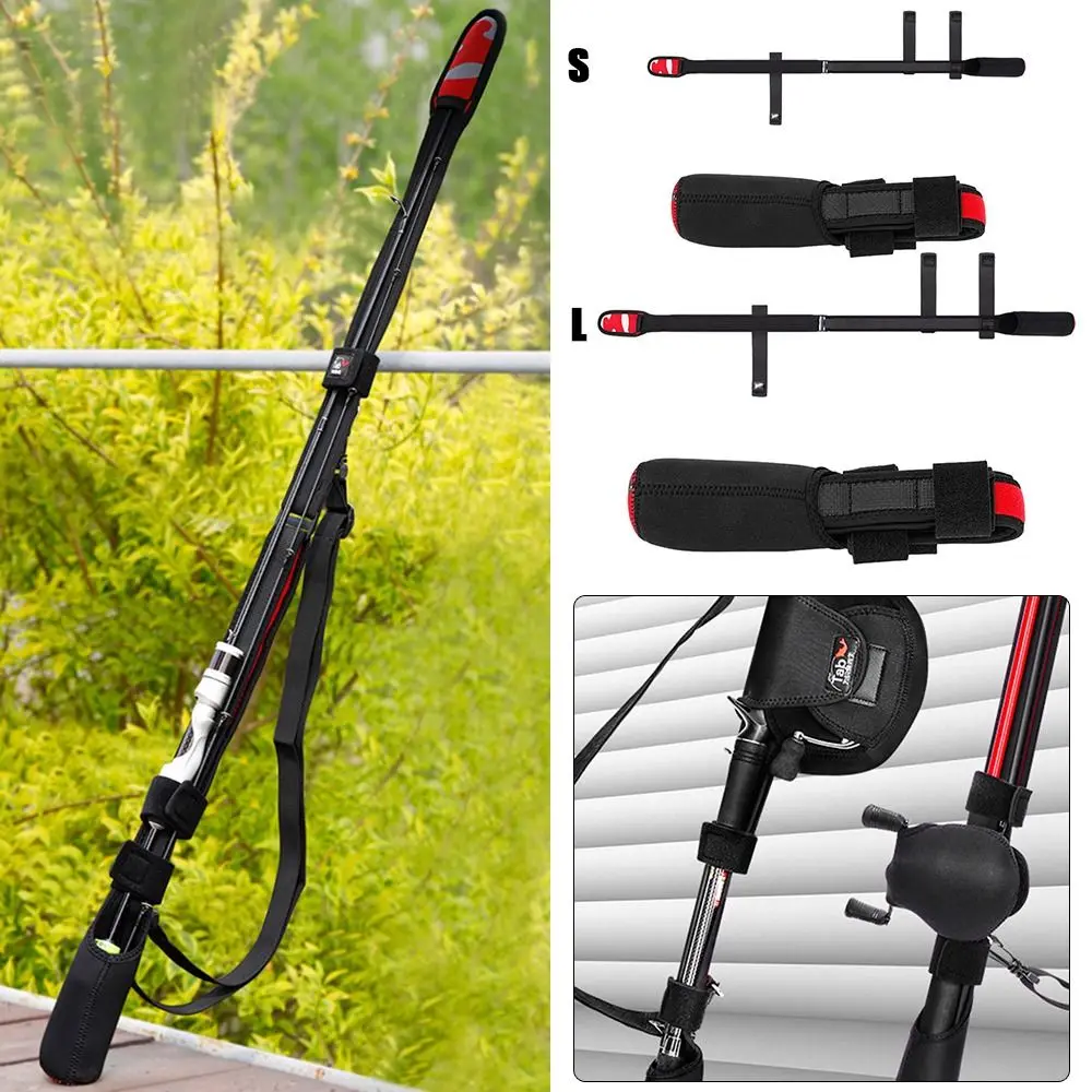 black Shoulder Travel Holder Hot Diving Materials Stick Holder Bandage Fishing Rod Tie
black Shoulder Travel Holder Hot Diving Materials Stick Holder Bandage Fishing Rod Tie