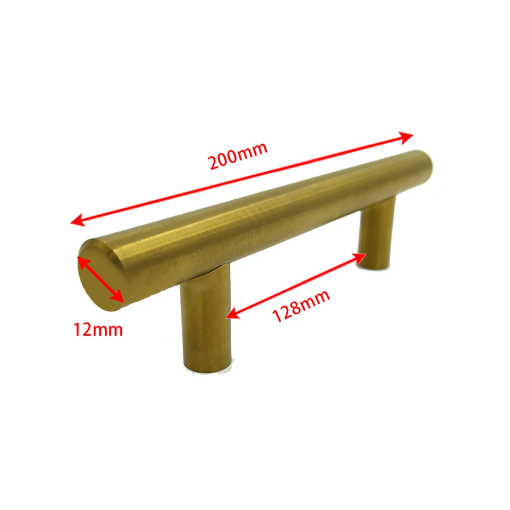 2-14Inches Gold Cupboard Handle T-Type Stainless Steel Kitchen Cabinet Door Knob Furniture Drawer Pull Hardware Pulls Bar Handle
2-14Inches Gold Cupboard Handle T-Type Stainless Steel Kitchen Cabinet Door Knob Furniture Drawer Pull Hardware Pulls Bar Handle