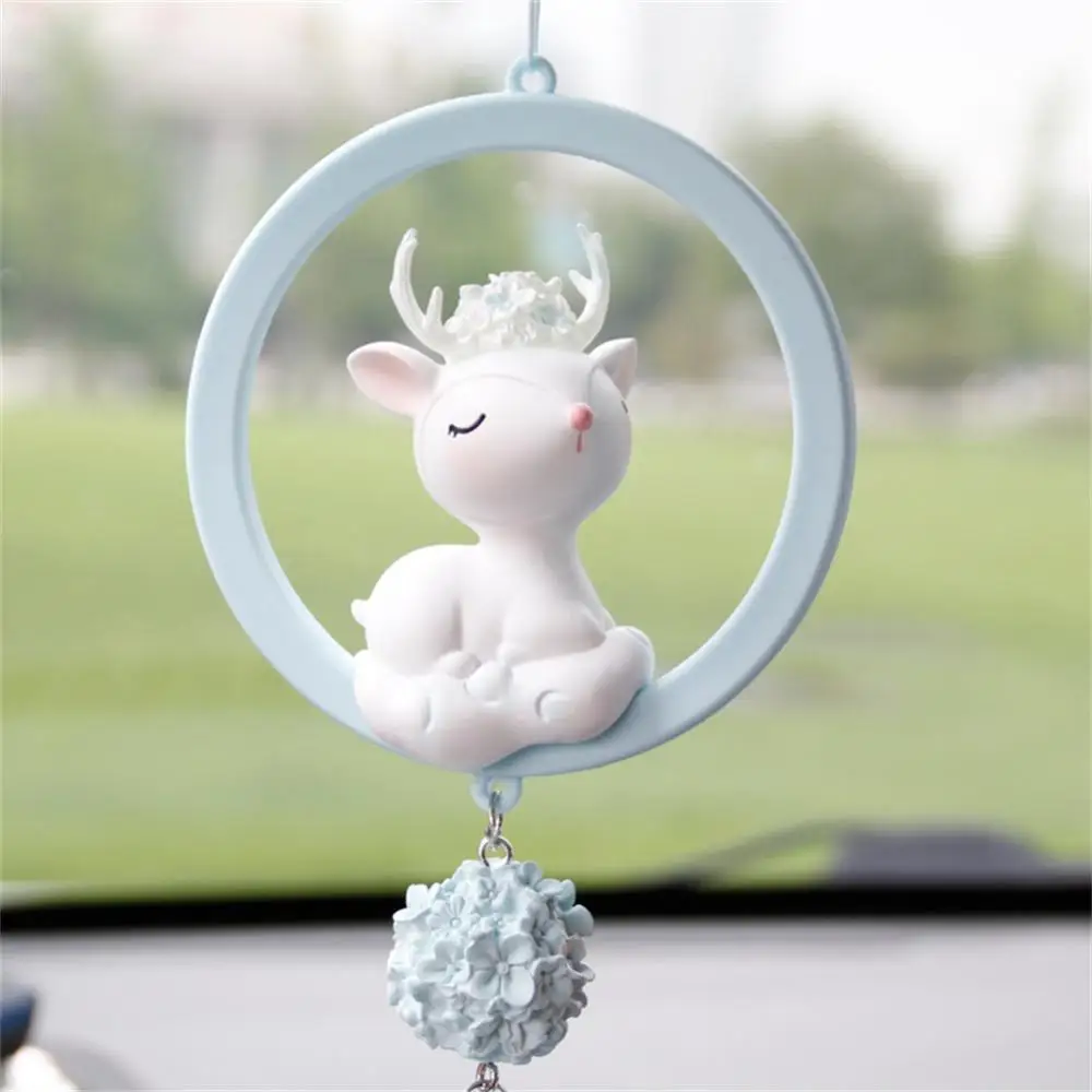 Car Interior Decoraction 1pc Cute Windbell Deer Car Rearview Mirror Pendant Decoration Personality Creative Car Pendant Ornament
Car Interior Decoraction 1pc Cute Windbell Deer Car Rearview Mirror Pendant Decoration Personality Creative Car Pendant Ornament