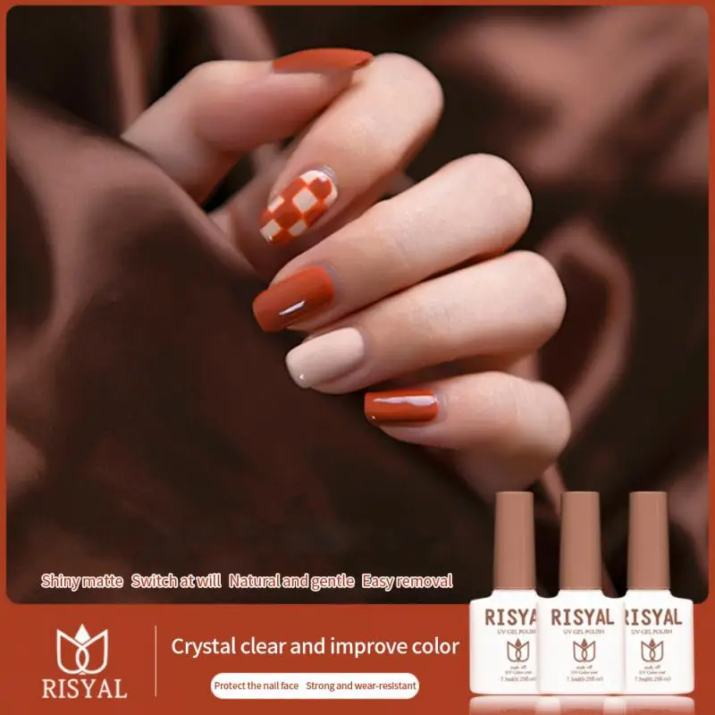 RISYAL 7ml Base Coat Function Soak Off LED UV Gel Nail Polish Long Lasting Nails Tip Glue Art Tools Varnish Lacquer
RISYAL 7ml Base Coat Function Soak Off LED UV Gel Nail Polish Long Lasting Nails Tip Glue Art Tools Varnish Lacquer