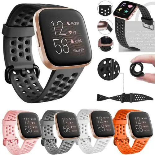 Ремешок для часов Fitbit Versa 2 / Fitbit Versa Lite, сменный силиконовый браслет, ремешок для наручных часов
Ремешок для часов Fitbit Versa 2 / Fitbit Versa Lite, сменный силиконовый браслет, ремешок для наручных часов